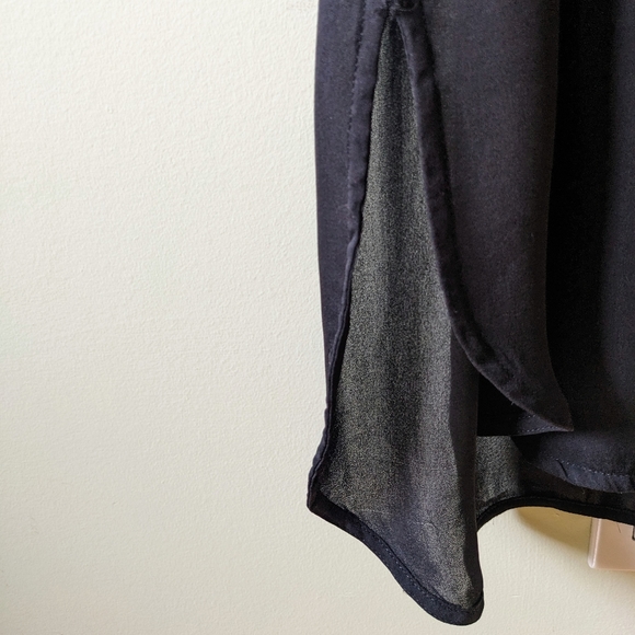 Nicole Bridger "I am Love" black sheer silk dress Size 6. New w/o tags. - Picture 7 of 7